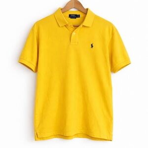 Polo Ralph Lauren Men's Classic Slim Fit Polo Shirt - Bright Yellow - Size XXL